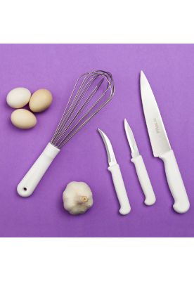 Imagen 2 del producto CUCHILLO TORNEADOR BLANCO HOJA DE 7,8 CMS.