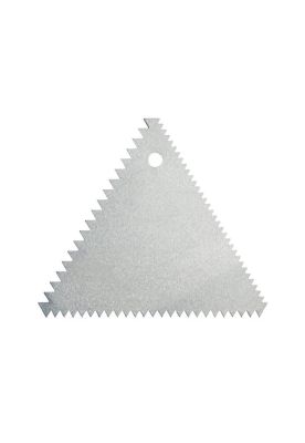 PEINE TRIANGULAR 9.5 x 8 cm