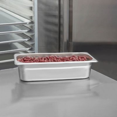 Imagen 2 del producto CONTENEDOR GASTRONÓMICO ACERO INOXIDABLE GN 2/4X6.5 CM