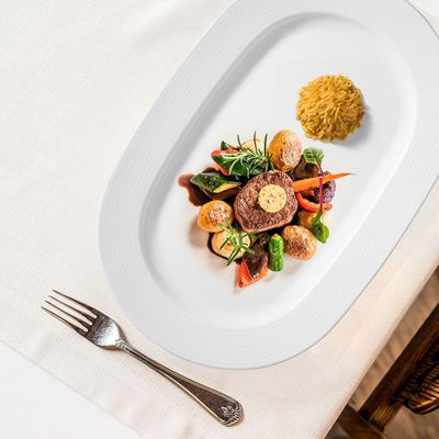 Imagen 2 del producto Set De 4 Plato Ovalado 28 Cm. Linea Dunya