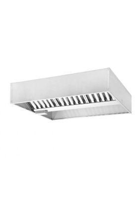 Imagen 1 del producto CAMPANA ACERO INOX HORNOS COMBINADOS 100x130 CM