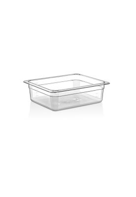 Imagen 1 del producto CONTENEDOR POLICARBONATO TRANSPARENTE 1/2x10 cms