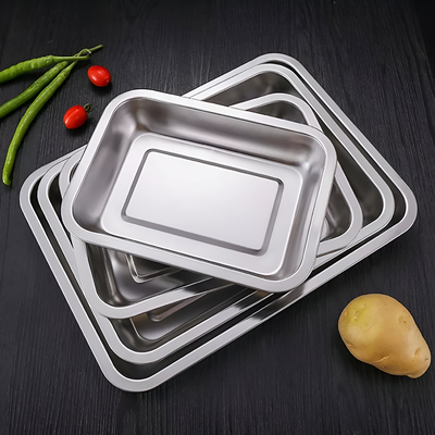 Imagen 2 del producto AZAFATE ACERO INOXIDABLE 60X40X4.5 CM