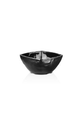 Imagen 2 del producto SET DE 6 BOWLS DE MELAMINA CUADRADO NEGRA 12.5 X 12.5 CM LIN