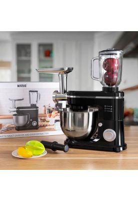 Imagen 2 del producto Batidora Sobre Mesa 3 En 1, Licuadora Y Moledor De Carnes