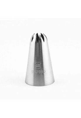 BOQUILLA ESTRELLA 8P INOX Ø14 X Ø24 X 42 MM