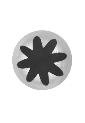 Imagen 2 del producto BOQUILLA ESTRELLA 8P INOX Ø14 X Ø24 X 42 MM