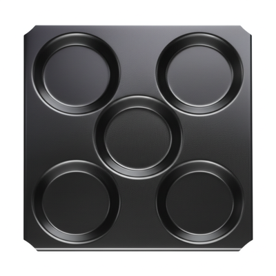 Bandeja Gn 2/3 5 Huevos Antiadherente