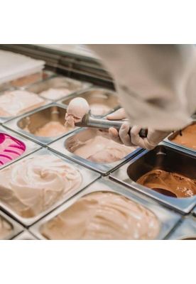 Imagen 2 del producto Set De 168 ENVASE PARA HELADO 2.33 LITROS PS GRIS COLOR