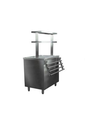 BAÑO MARIA ELECTRICO IMAS 2 CONTENEDORES GN 75*60*145 CM