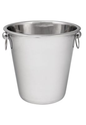 HIELERA ACERO INOX 21 X 21 CM