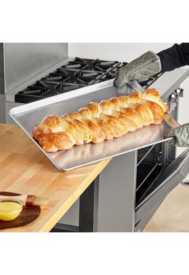Imagen 2 del producto Bandeja Pastelera Aluminio Perforada 45X65 Cm