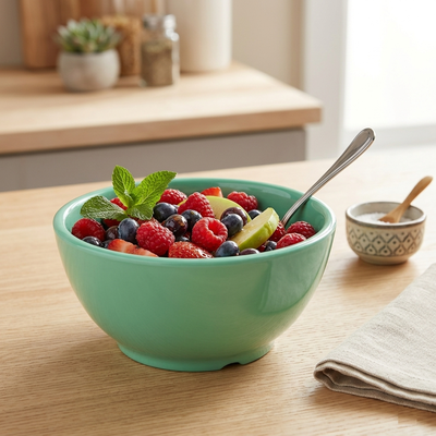 Imagen 2 del producto Set De 6 POCILLOS VERDES POSTRE 11x6 cm