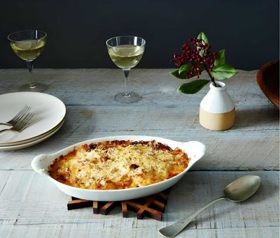 Imagen 2 del producto Set De 2 Plato Oval Con Orejas Porcelana 22.5 Cm