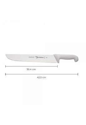 Imagen 2 del producto CUCHILLO CARNICERO BLANCO HOJA DE 30,4 CMS.