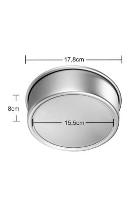 Imagen 2 del producto MOLDE ALUMINIO 17x8 CM BASE DESMONTABLE