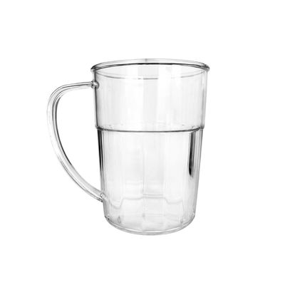 Imagen 2 del producto SET DE 4 MUGS CERVEZA POLICARBONATO 400 CC TRANSPARENTE