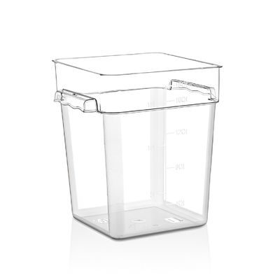 RECIPIENTE POLICARBONATO CUADRADO 17,2 LTS