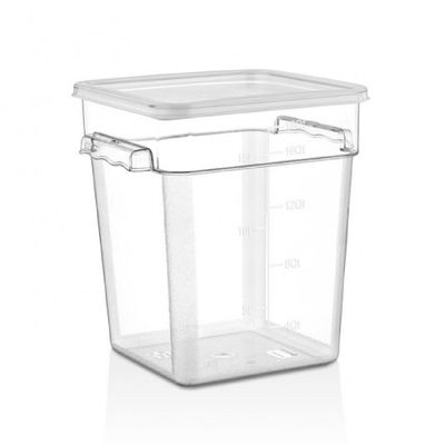 Imagen 2 del producto RECIPIENTE POLICARBONATO CUADRADO 17,2 LTS
