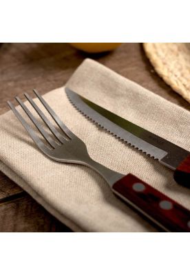 Imagen 2 del producto SET DE CUCHILLOS DENTADO SOLLEWOOD HOJA 11 CMS.