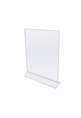 Porta Menú De Acrílico 14 X 24  Cm