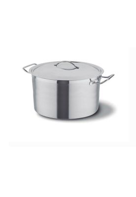 OLLA C/TAPA ACERO INOX FONDO DIFUSOR 44 lt