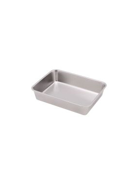 AZAFATE ACERO INOX MED. 41 x 30 x 6  CM