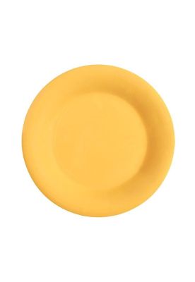 Set De 6 PLATO MELAMINA AMARILLO 14 cm