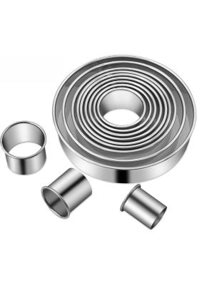 Imagen 1 del producto SET 12 CORTADORES REDONDOS