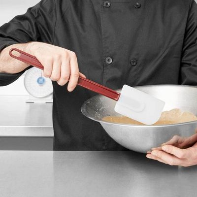 Imagen 2 del producto ESPATULA MEZQUINO RASPADOR DE MASAS DE SILICONA PROFESIONAL 35CM