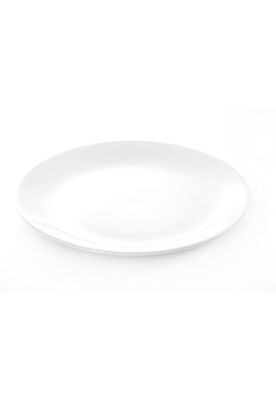 Set De 6 Plato Porcelana Entrada Línea Coupe 20 Cm