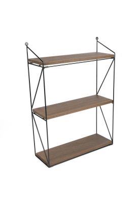 Imagen 2 del producto REPISA MURAL 3 NIVELES BASE MADERA 40x55x15 CM