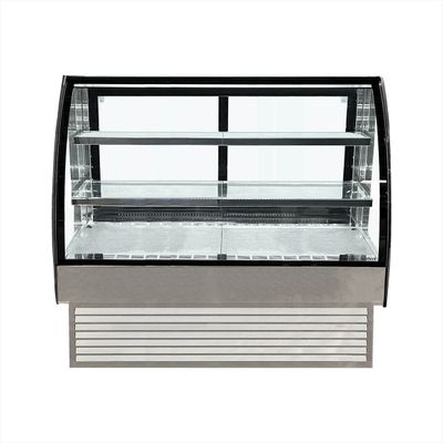 VITRINA PASTELERA CURVA LINEA MARKET 1200X700X1200 NORKALT