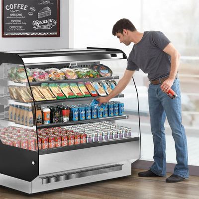 Imagen 2 del producto VITRINA REFRIGERADA ABIERTA 130X74X138CM NORKALT