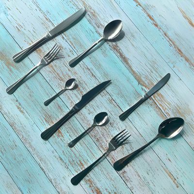 Imagen 2 del producto Pack de 6 Cucharas de Mesa Linea Baguette 25 Mm.