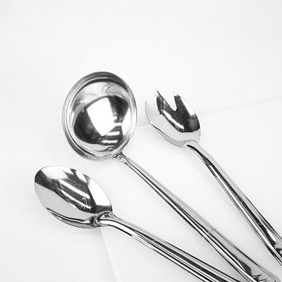 Imagen 2 del producto JUEGO DE CUBIERTOS 114 PIEZAS ACERO INOXIDABLE