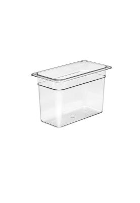 CONTENEDOR POLICARBONATO TRANSP. GN 1/3 x 20 CMS