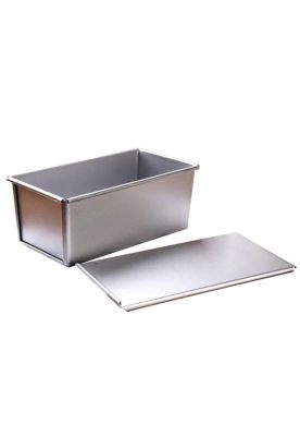 Imagen 1 del producto Molde De Pan Aluminio Con Tapa 33X11X12 Cm