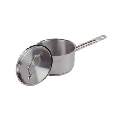 Imagen 1 del producto CAZO BAJO ACERO INOXIDABLE CON TAPA Y FONDO DIFUSOR 3.6 LITROS