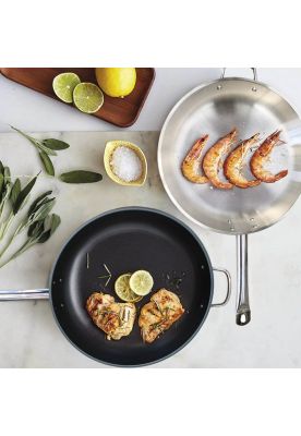 Imagen 2 del producto SARTEN ACERO INOX CON FONDO DIFUSOR 36 CM