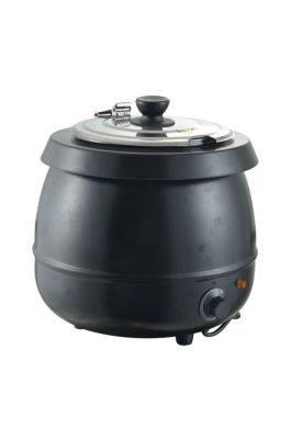 Olla Sopera  Negra 10 Lts At51588