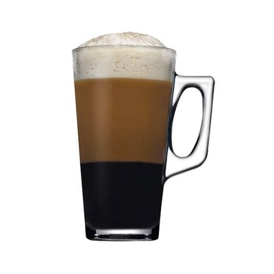 Imagen 2 del producto Set De 4 Taza Vidrio C/ Aza 300 Cc. Mod. Vela