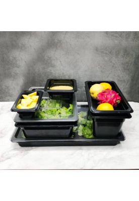 Imagen 2 del producto CONTENEDOR POLICARBONATO NEGRO 1/9x10 CM