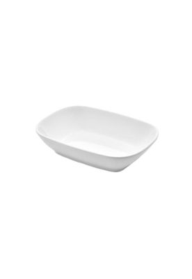 Set De 4 Plato Rectangular Melamina 14x3.3 Cm.