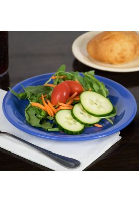 Imagen 2 del producto SET DE 3 PLATO MELAMINA AZUL 23 cm