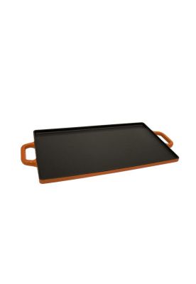 Imagen 1 del producto PLANCHA REVERSIBLE HIERRO NARANJA 50x23.5x1.6 cm