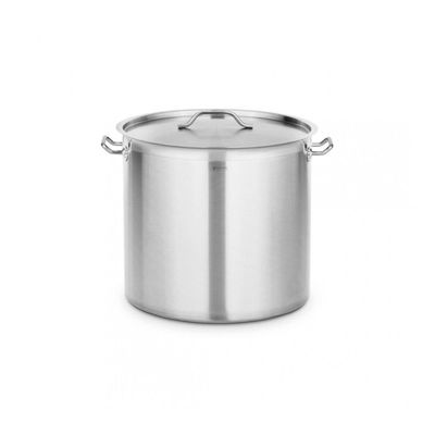 FONDO CON TAPA ACERO INOXIDABLE 21 LITROS
