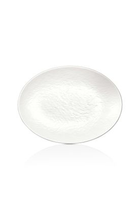 Imagen 1 del producto PLATO MELAMINA OVALADO BLANCO 30 X 22.3 CM LINEA TILDA