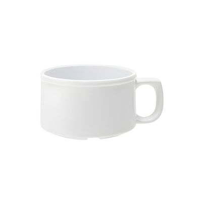 Imagen 2 del producto SET 3 TAZON CON ASA PARA SOPA 325ML BLANCO