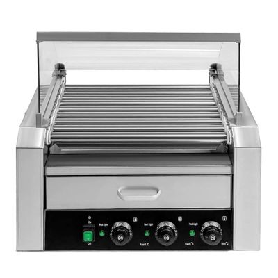 Imagen 1 del producto ROSTIZADOR DE VIENESAS CZ-9W CON CUPULA Y CAJON DE PAN VOLTER